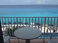 View from one of our balconies