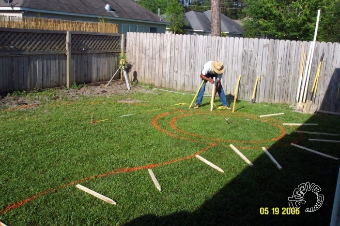 Pool and Spa Build - May, June, July, August 2006