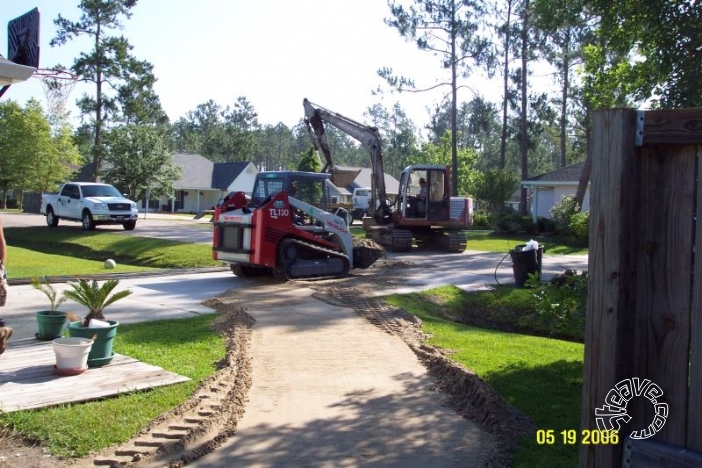 Pool and Spa Build - May, June, July, August 2006