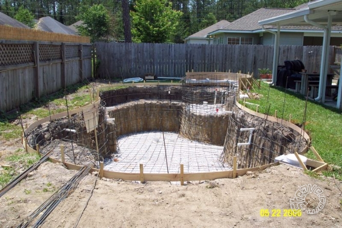 Pool and Spa Build - May, June, July, August 2006