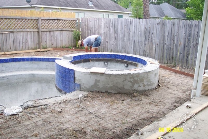 Pool and Spa Build - May, June, July, August 2006