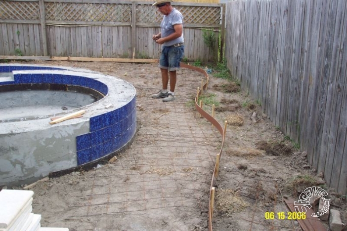 Pool and Spa Build - May, June, July, August 2006