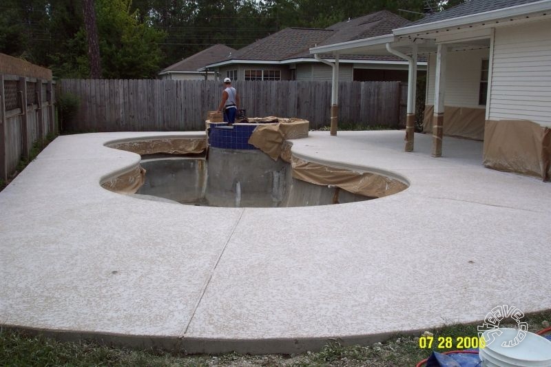 Pool and Spa Build - May, June, July, August 2006