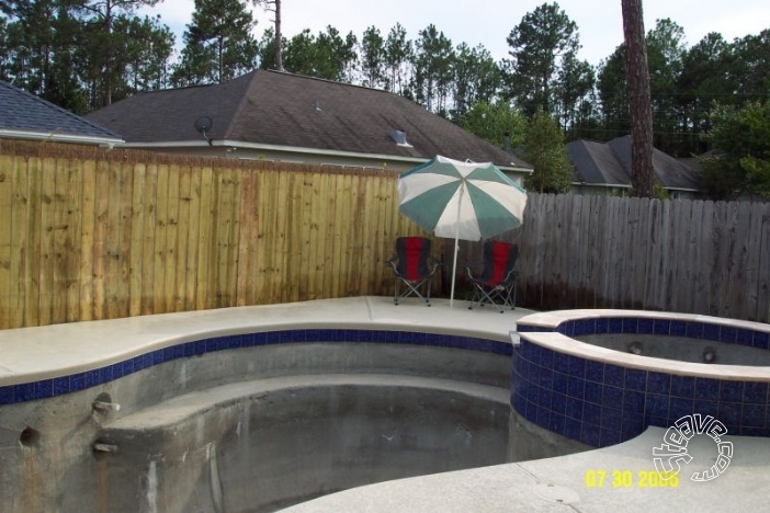 Pool and Spa Build - May, June, July, August 2006