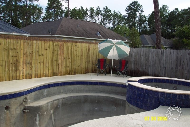 Pool and Spa Build - May, June, July, August 2006