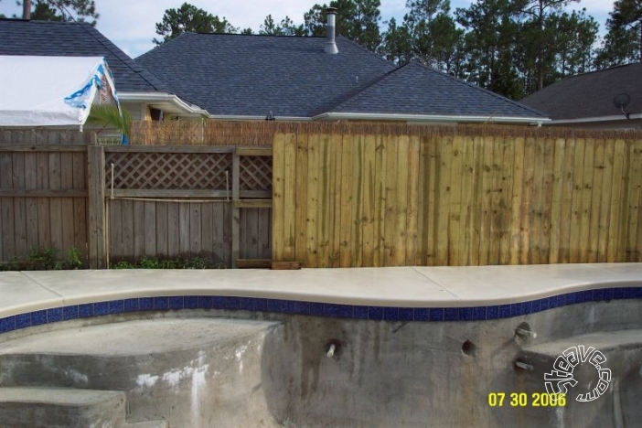 Pool and Spa Build - May, June, July, August 2006