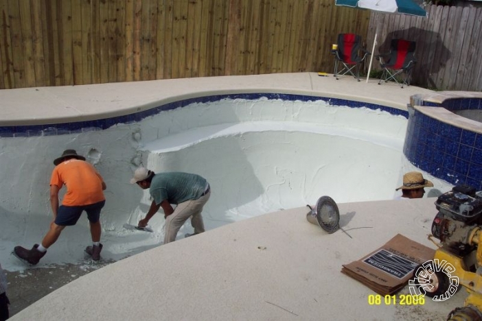 Pool and Spa Build - May, June, July, August 2006