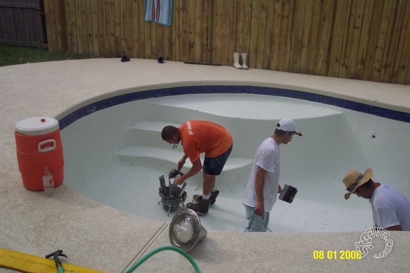 Pool and Spa Build - May, June, July, August 2006