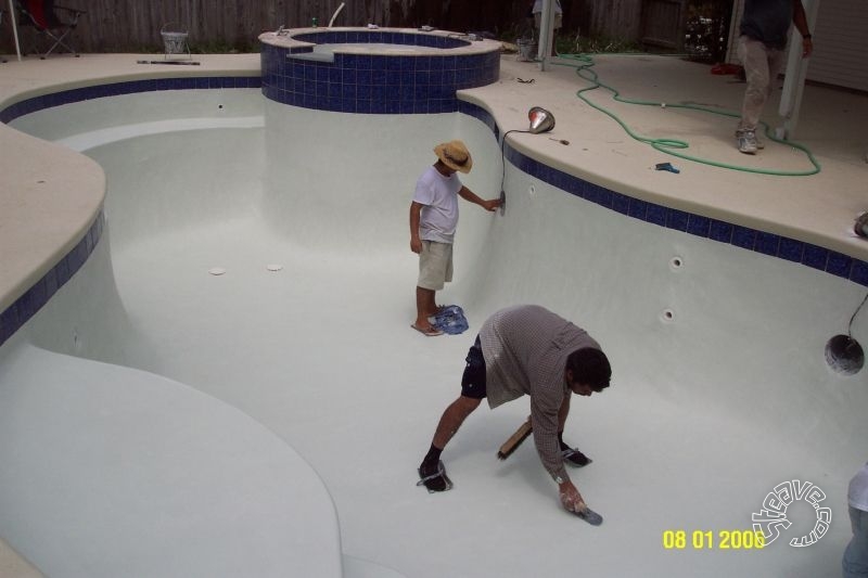 Pool and Spa Build - May, June, July, August 2006