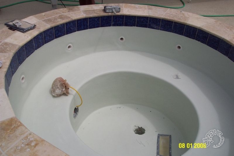 Pool and Spa Build - May, June, July, August 2006