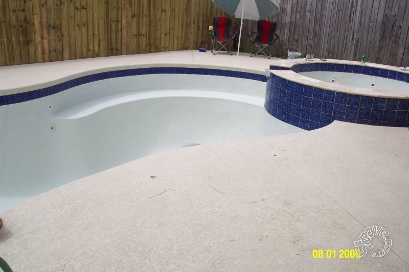 Pool and Spa Build - May, June, July, August 2006