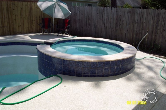 Pool and Spa Build - May, June, July, August 2006