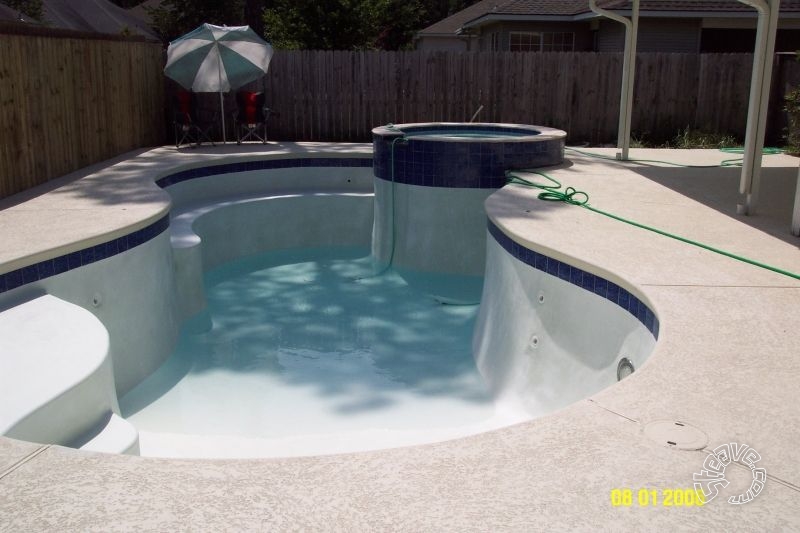 Pool and Spa Build - May, June, July, August 2006