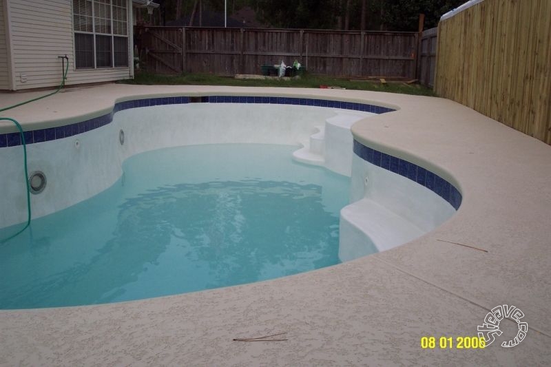 Pool and Spa Build - May, June, July, August 2006