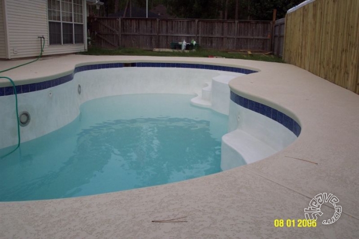 Pool and Spa Build - May, June, July, August 2006