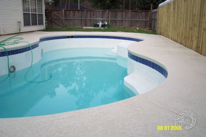 Pool and Spa Build - May, June, July, August 2006