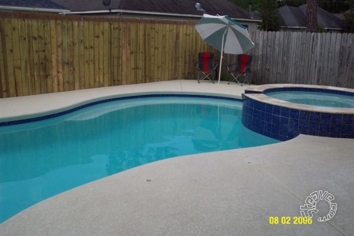 Pool and Spa Build - May, June, July, August 2006