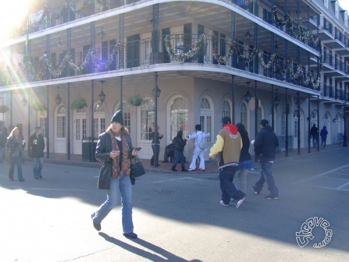 French Quarter After Saints Win Superbowl - February 2010