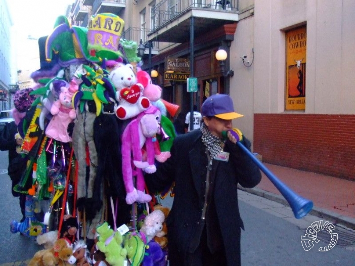 French Quarter After Saints Win Superbowl - February 2010