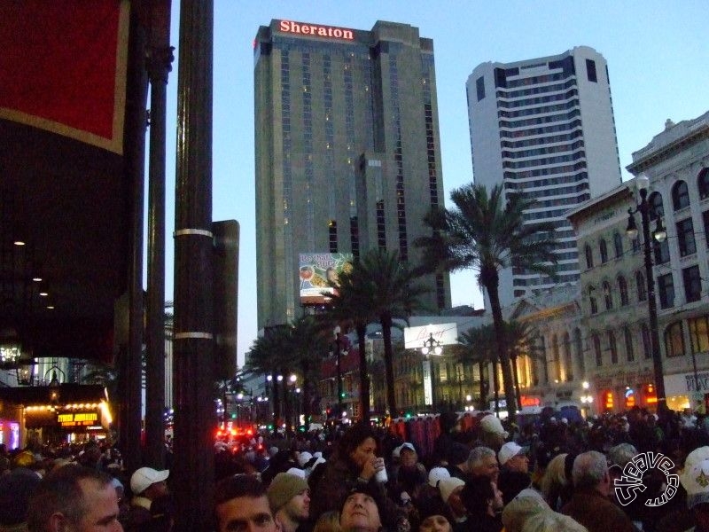 French Quarter After Saints Win Superbowl - February 2010