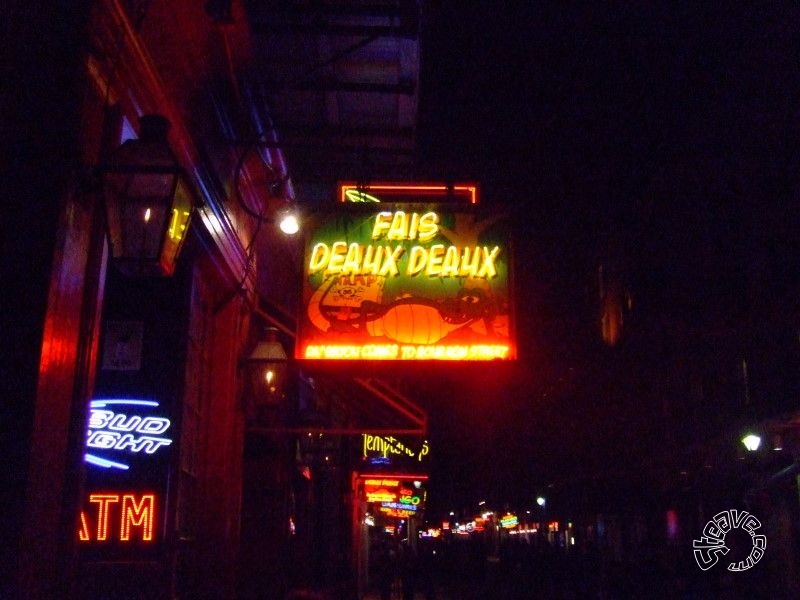 French Quarter After Saints Win Superbowl - February 2010