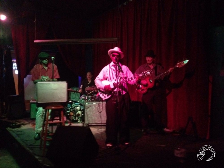 Little Freddie King -  Green Room - July 2012