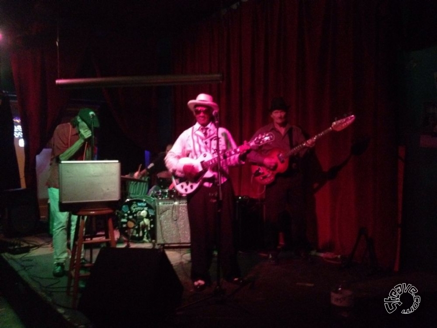 Little Freddie King -  Green Room - July 2012