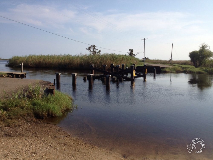 Road to T-Rivers, Post Hurricane Issac