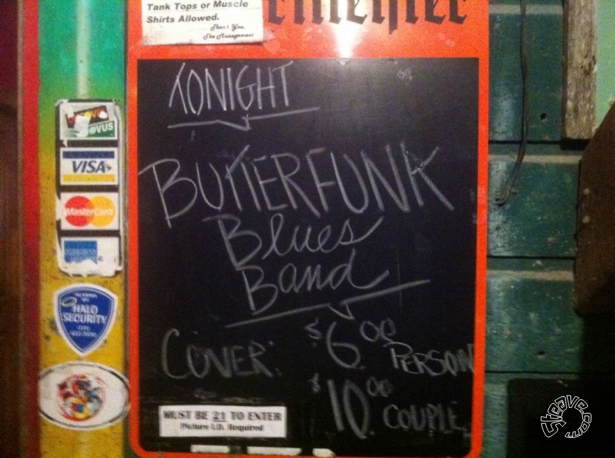 Butterfunk Blues Band - Ruby's Roadhouse - January, 2012