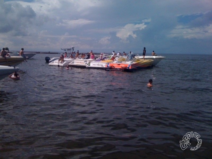 Patriot Poker Run, Lake Pontchartrain, LA - September 2009